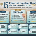 Zâmbește rapid: Top 15 locații pentru Implant Dentar în București și reabilitări orale în 24 de ore