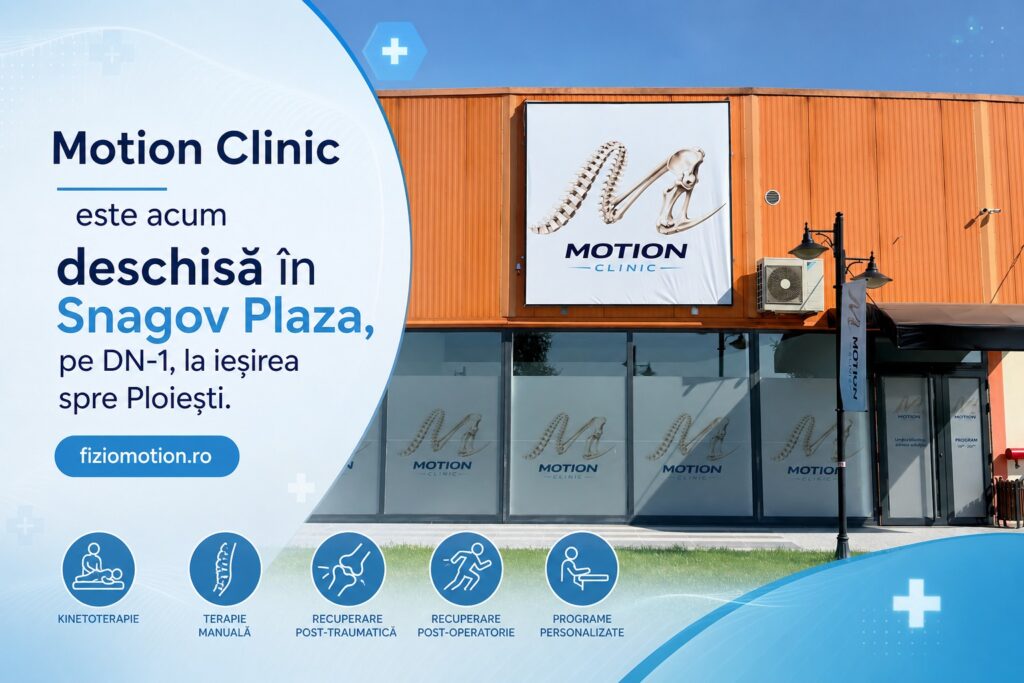 Motion Clinic clinică de fizioterapie și kinetoterapie în Snagov Plaza